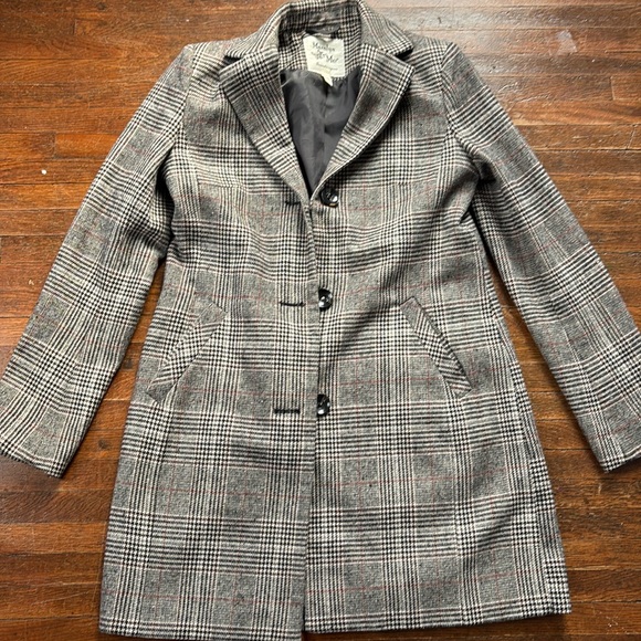 Plaid Coat - Picture 1 of 6